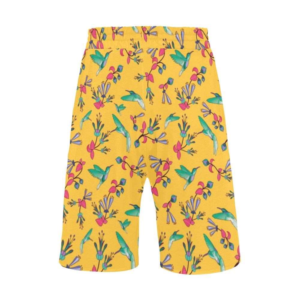Swift Pastel Yellow Men's All Over Print Casual Shorts (Model L23) short e-joyer