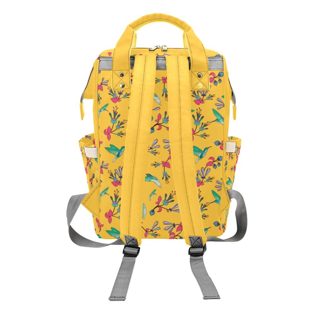 Swift Pastel Yellow Multi-Function Diaper Backpack/Diaper Bag (Model 1688) bag e-joyer