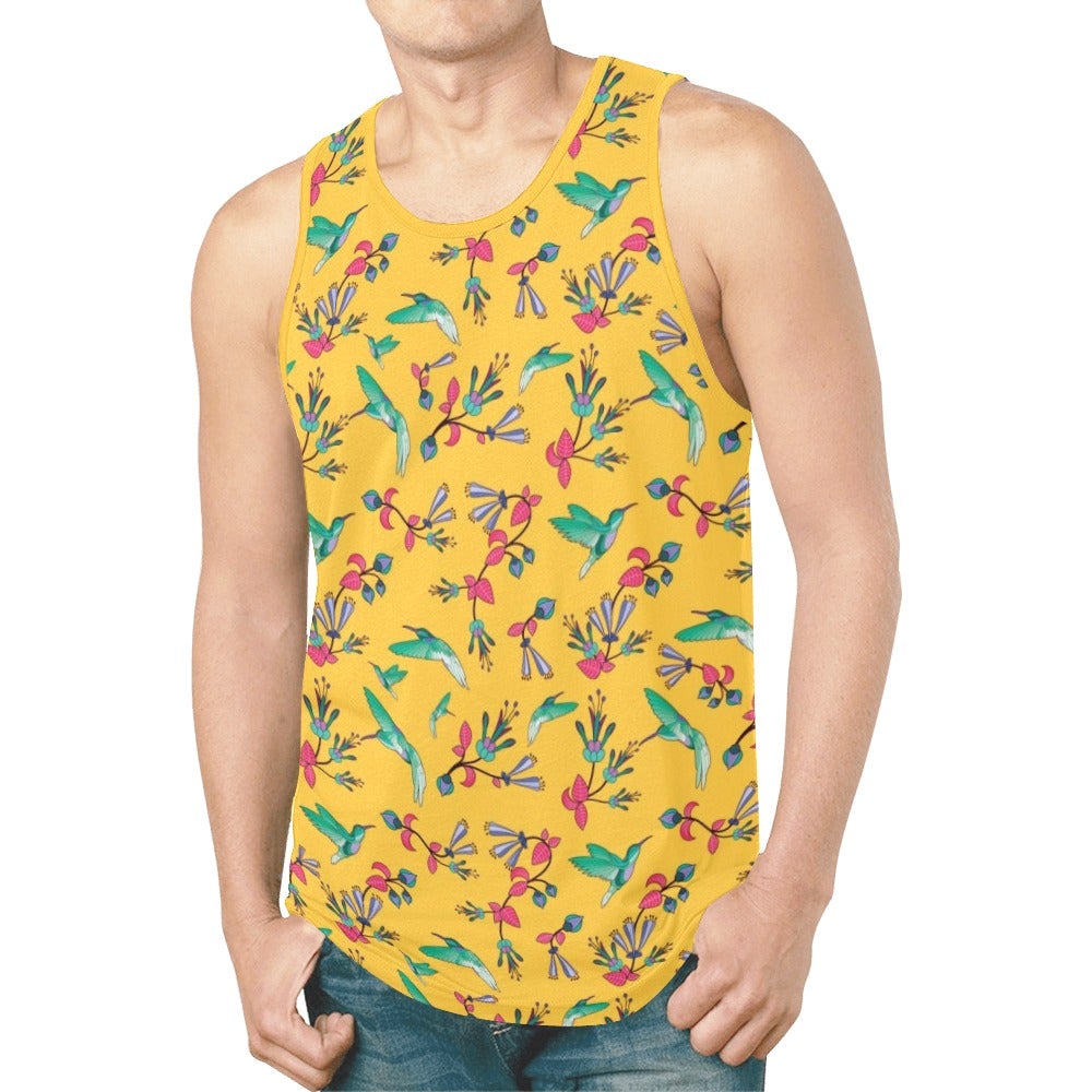Swift Pastel Yellow New All Over Print Tank Top for Men (Model T46) New All Over Print Tank Top for Men (T46) e-joyer
