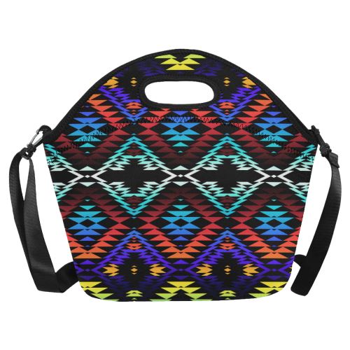 Taos Morning and Midnight Neoprene Lunch Bag/Large (Model 1669) Neoprene Lunch Bag/Large (1669) e-joyer
