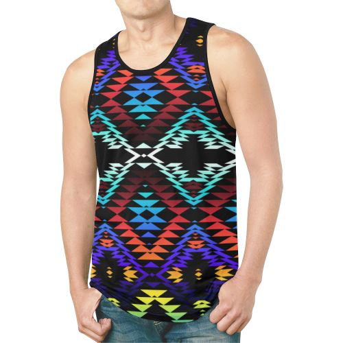 Taos Morning and Midnight New All Over Print Tank Top for Men (Model T46) New All Over Print Tank Top for Men (T46) e-joyer