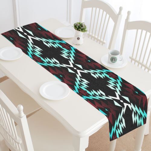 Taos Morning and Midnight Table Runner 16x72 inch Table Runner 16x72 inch e-joyer 