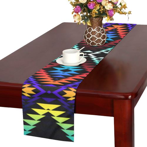 Taos Morning and Midnight Table Runner 16x72 inch Table Runner 16x72 inch e-joyer