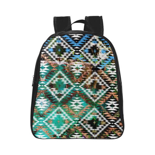 Taos Nature School Backpack (Model 1601)(Small) School Backpacks/Small (1601) e-joyer 