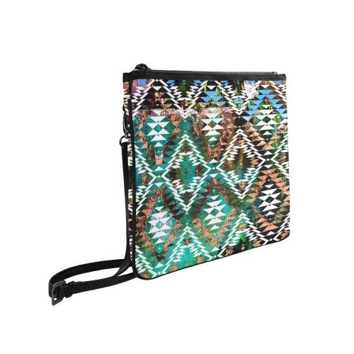 Taos Nature Slim Clutch Bag (Model 1668) Slim Clutch Bags (1668) e-joyer