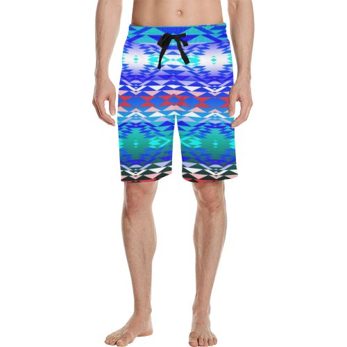 Taos Powwow 180 Men's All Over Print Casual Shorts (Model L23) Men's Casual Shorts (L23) e-joyer