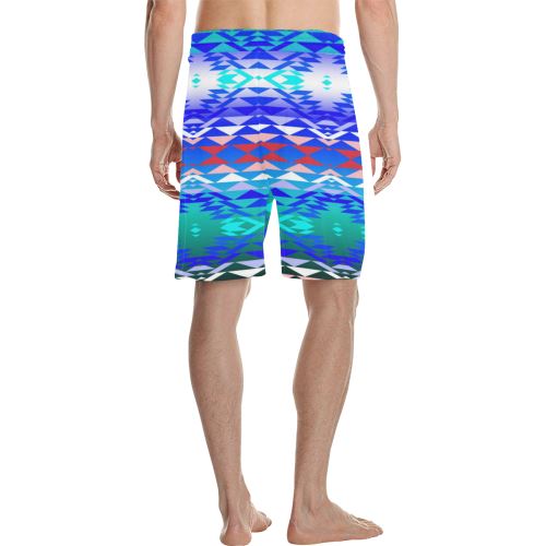 Taos Powwow 180 Men's All Over Print Casual Shorts (Model L23) Men's Casual Shorts (L23) e-joyer