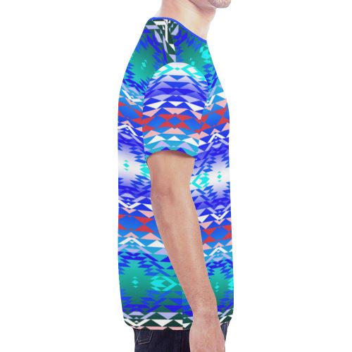 Taos Powwow 180 New All Over Print T-shirt for Men (Model T45) New All Over Print T-shirt for Men (T45) e-joyer