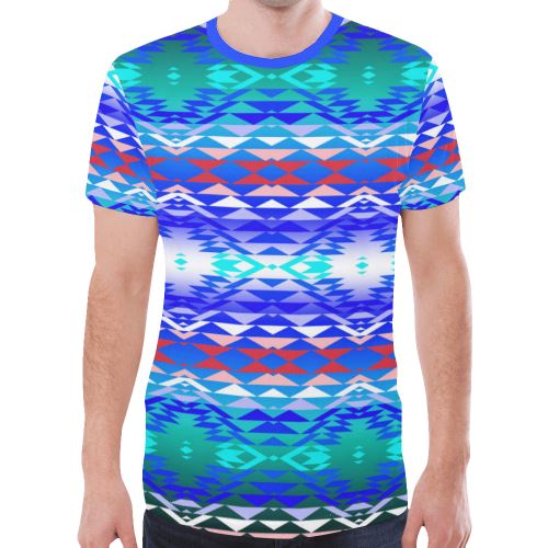 Taos Powwow 180 New All Over Print T-shirt for Men (Model T45) New All Over Print T-shirt for Men (T45) e-joyer