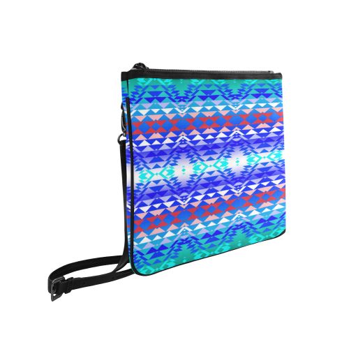 Taos Powwow 180 Slim Clutch Bag (Model 1668) Slim Clutch Bags (1668) e-joyer