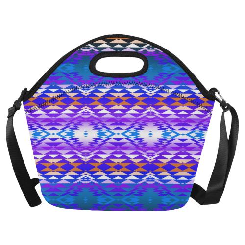 Taos Powwow 210 Neoprene Lunch Bag/Large (Model 1669) Neoprene Lunch Bag/Large (1669) e-joyer
