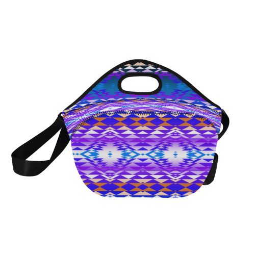 Taos Powwow 210 Neoprene Lunch Bag/Large (Model 1669) Neoprene Lunch Bag/Large (1669) e-joyer