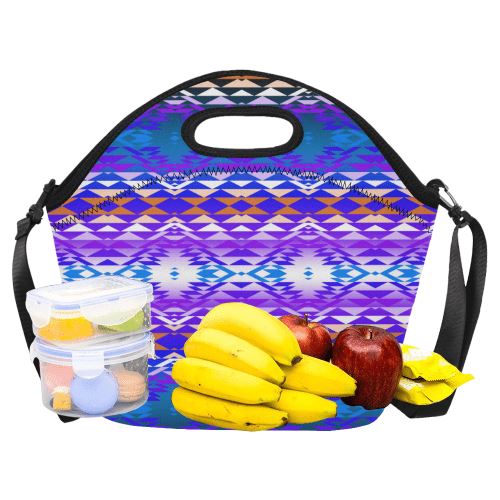 Taos Powwow 210 Neoprene Lunch Bag/Large (Model 1669) Neoprene Lunch Bag/Large (1669) e-joyer