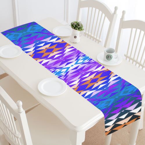 Taos Powwow 210 Table Runner 16x72 inch Table Runner 16x72 inch e-joyer