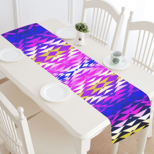 Taos Powwow 240 Table Runner 16x72 inch Table Runner 16x72 inch e-joyer