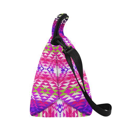 Taos Powwow 270 Neoprene Lunch Bag/Large (Model 1669) Neoprene Lunch Bag/Large (1669) e-joyer