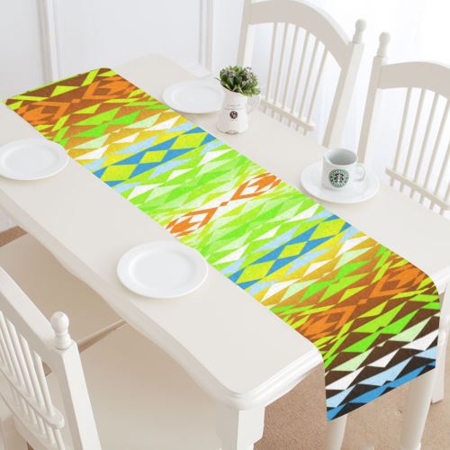 Taos Powwow 30 Table Runner 16x72 inch Table Runner 16x72 inch e-joyer