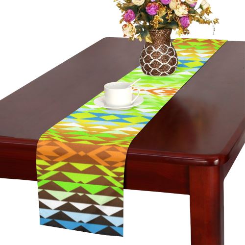 Taos Powwow 30 Table Runner 16x72 inch Table Runner 16x72 inch e-joyer