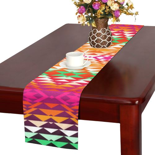 Taos Powwow 330 Table Runner 16x72 inch Table Runner 16x72 inch e-joyer