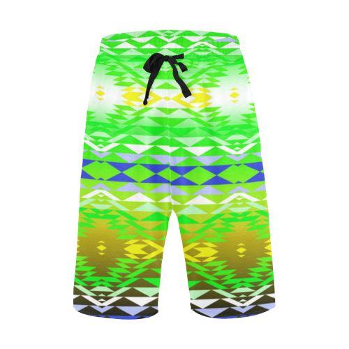 Taos Powwow 60 Men's All Over Print Casual Shorts (Model L23) Men's Casual Shorts (L23) e-joyer