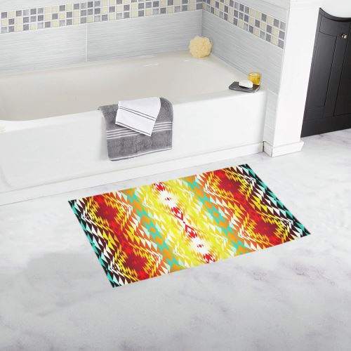 Taos Powwow Bath Rug 16''x 28'' Bath Rug 16''x 28'' e-joyer