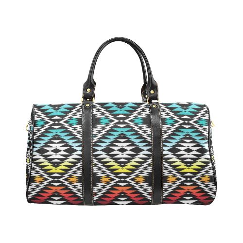 Taos Sunrise New Waterproof Travel Bag/Small (Model 1639) Waterproof Travel Bags (1639) e-joyer