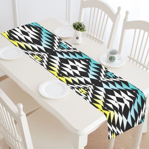 Taos Sunrise Table Runner 16x72 inch Table Runner 16x72 inch e-joyer