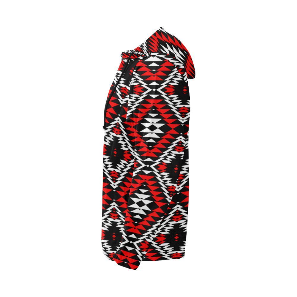 Taos Wool All Over Print Full Zip Hoodie for Men (Model H14) All Over Print Full Zip Hoodie for Men (H14) e-joyer
