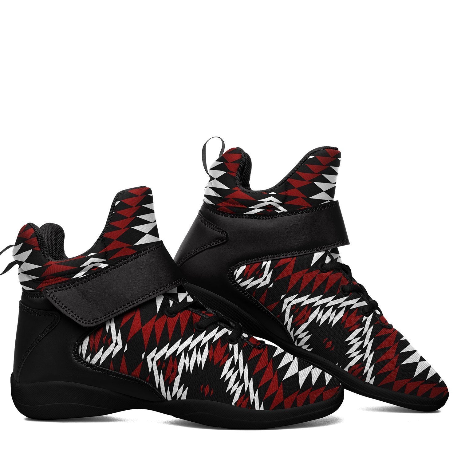 Taos Wool Ipottaa Basketball / Sport High Top Shoes - Black Sole 49 Dzine