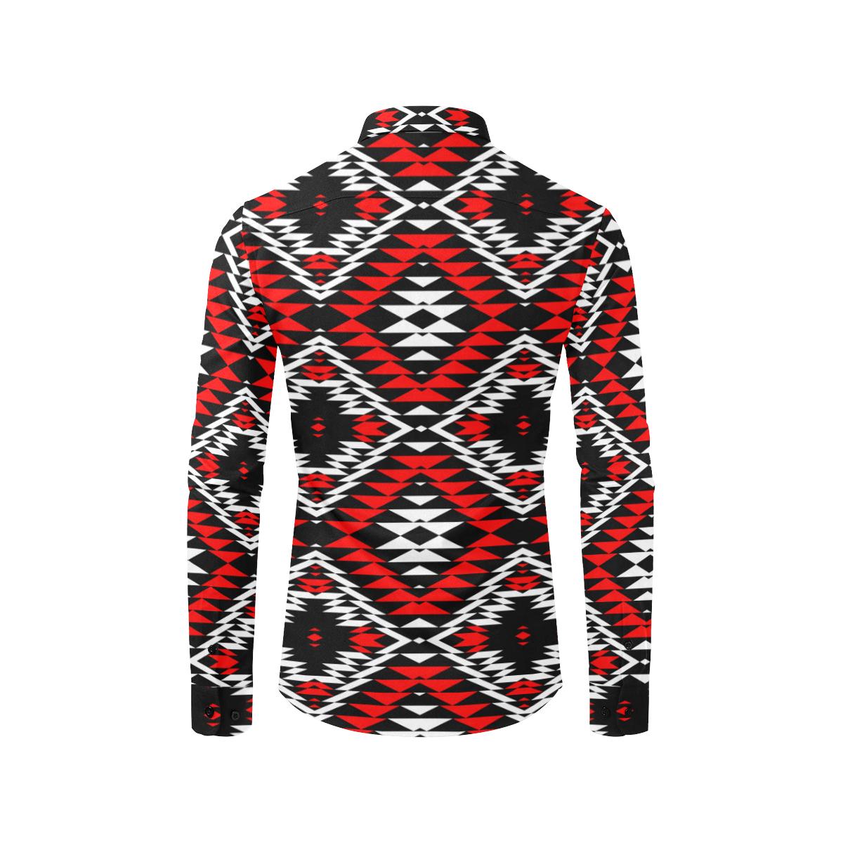Taos Wool Men's All Over Print Casual Dress Shirt (Model T61) Men's Dress Shirt (T61) e-joyer