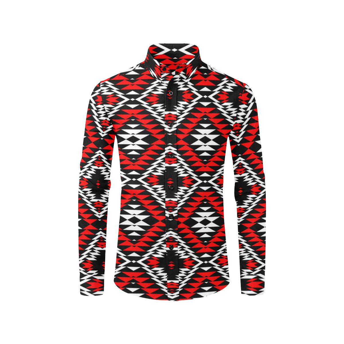 Taos Wool Men's All Over Print Casual Dress Shirt (Model T61) Men's Dress Shirt (T61) e-joyer
