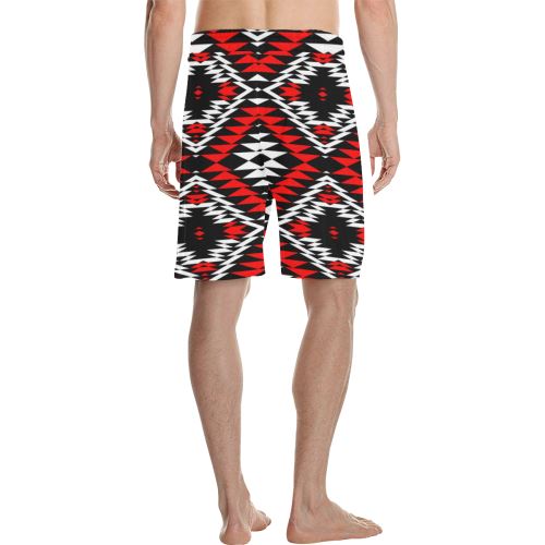 Taos Wool Men's All Over Print Casual Shorts (Model L23) Men's Casual Shorts (L23) e-joyer