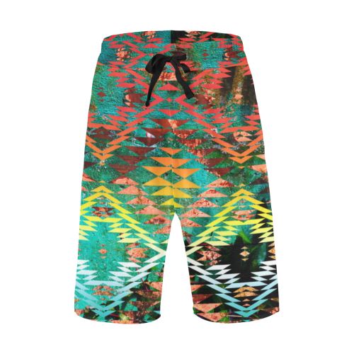 Taos Wool Men's All Over Print Casual Shorts (Model L23) Men's Casual Shorts (L23) e-joyer