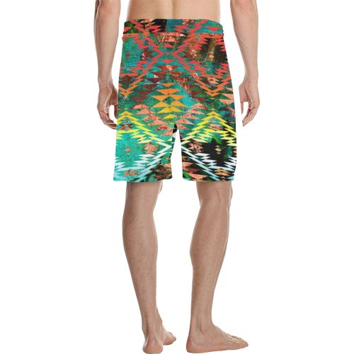Taos Wool Men's All Over Print Casual Shorts (Model L23) Men's Casual Shorts (L23) e-joyer