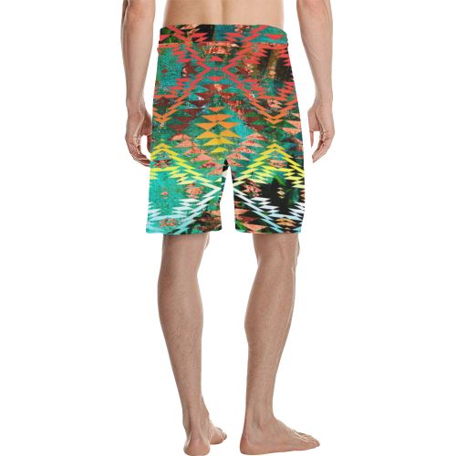 Taos Wool Men's All Over Print Casual Shorts (Model L23) Men's Casual Shorts (L23) e-joyer 