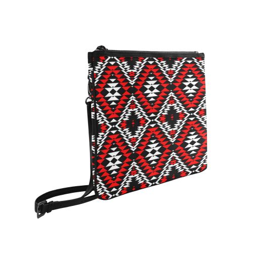 Taos Wool Slim Clutch Bag (Model 1668) Slim Clutch Bags (1668) e-joyer