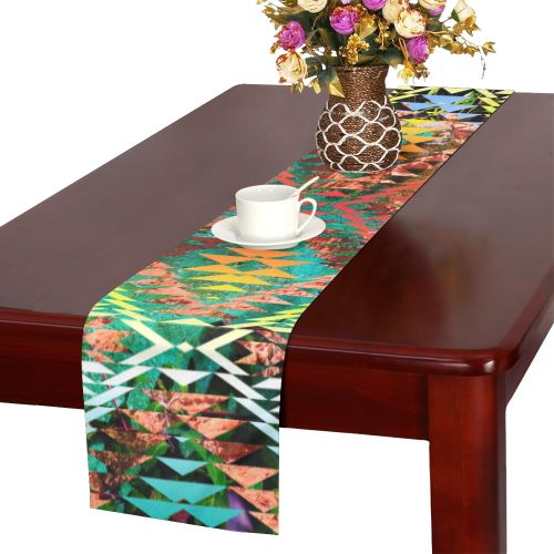 Taos Wool Table Runner 16x72 inch Table Runner 16x72 inch e-joyer 