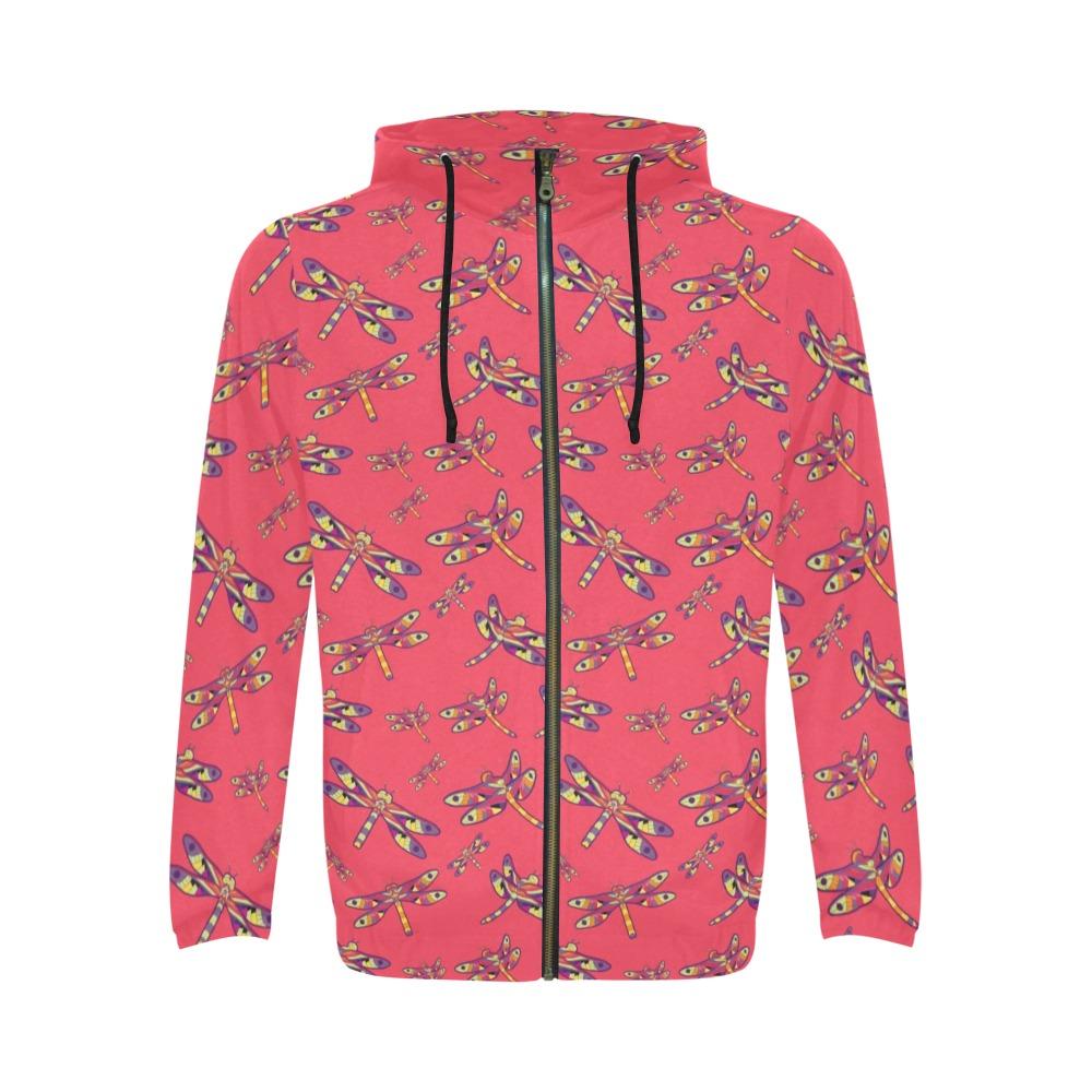 The Gathering All Over Print Full Zip Hoodie for Men (Model H14) All Over Print Full Zip Hoodie for Men (H14) e-joyer