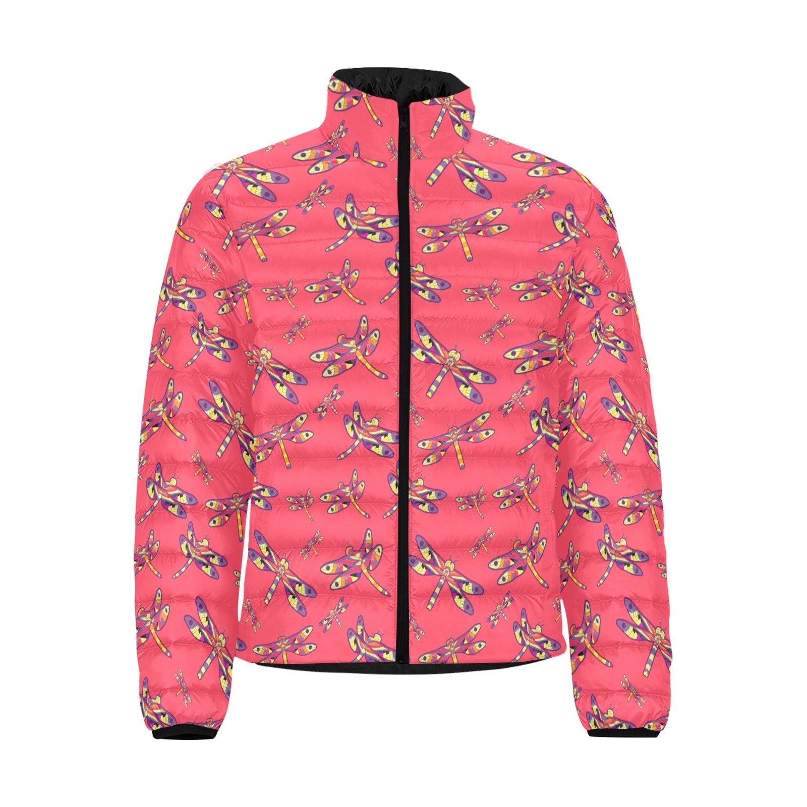The Gathering Men's Stand Collar Padded Jacket (Model H41) Men's Stand Collar Padded Jacket (H41) e-joyer