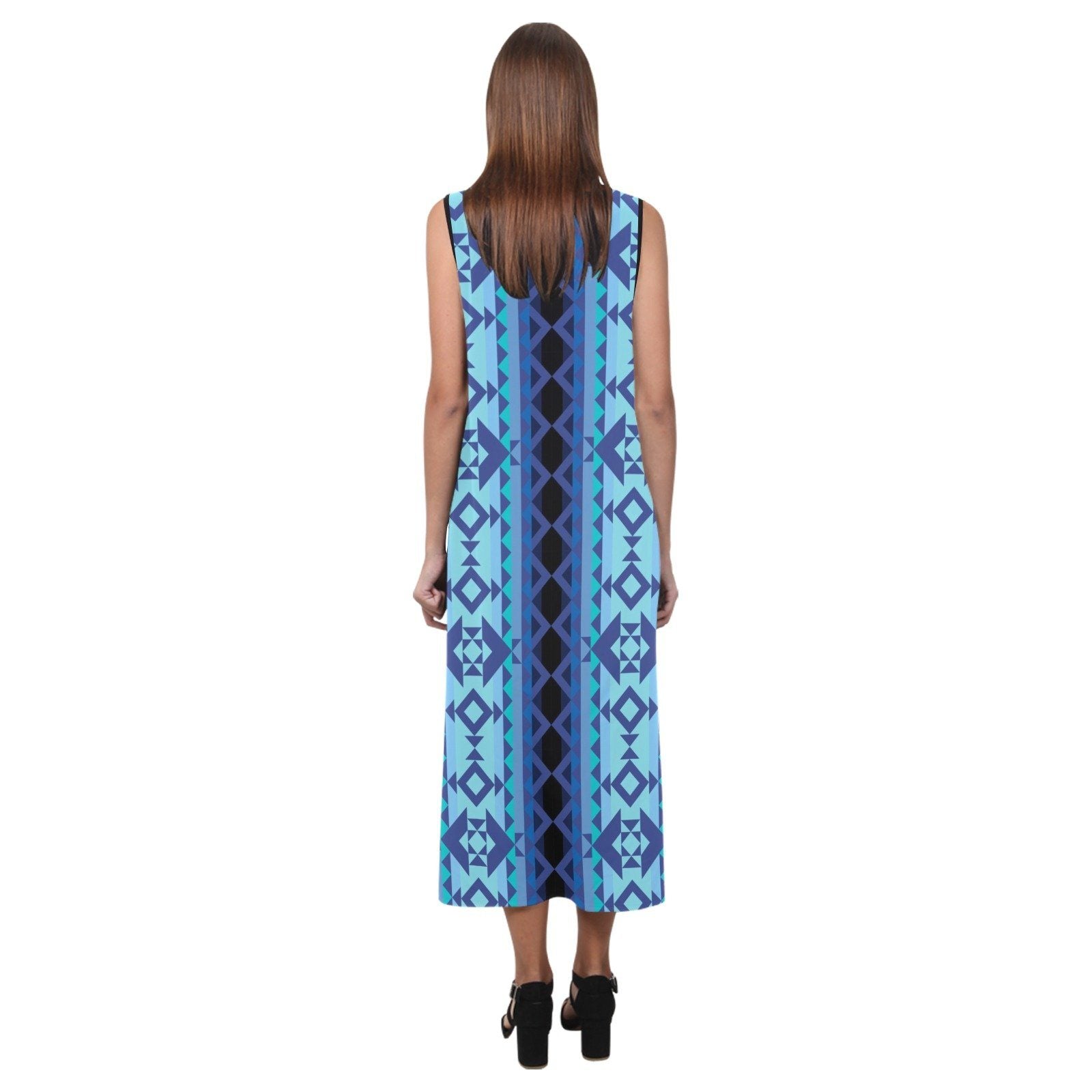 Tipi Phaedra Sleeveless Open Fork Long Dress (Model D08) dress e-joyer