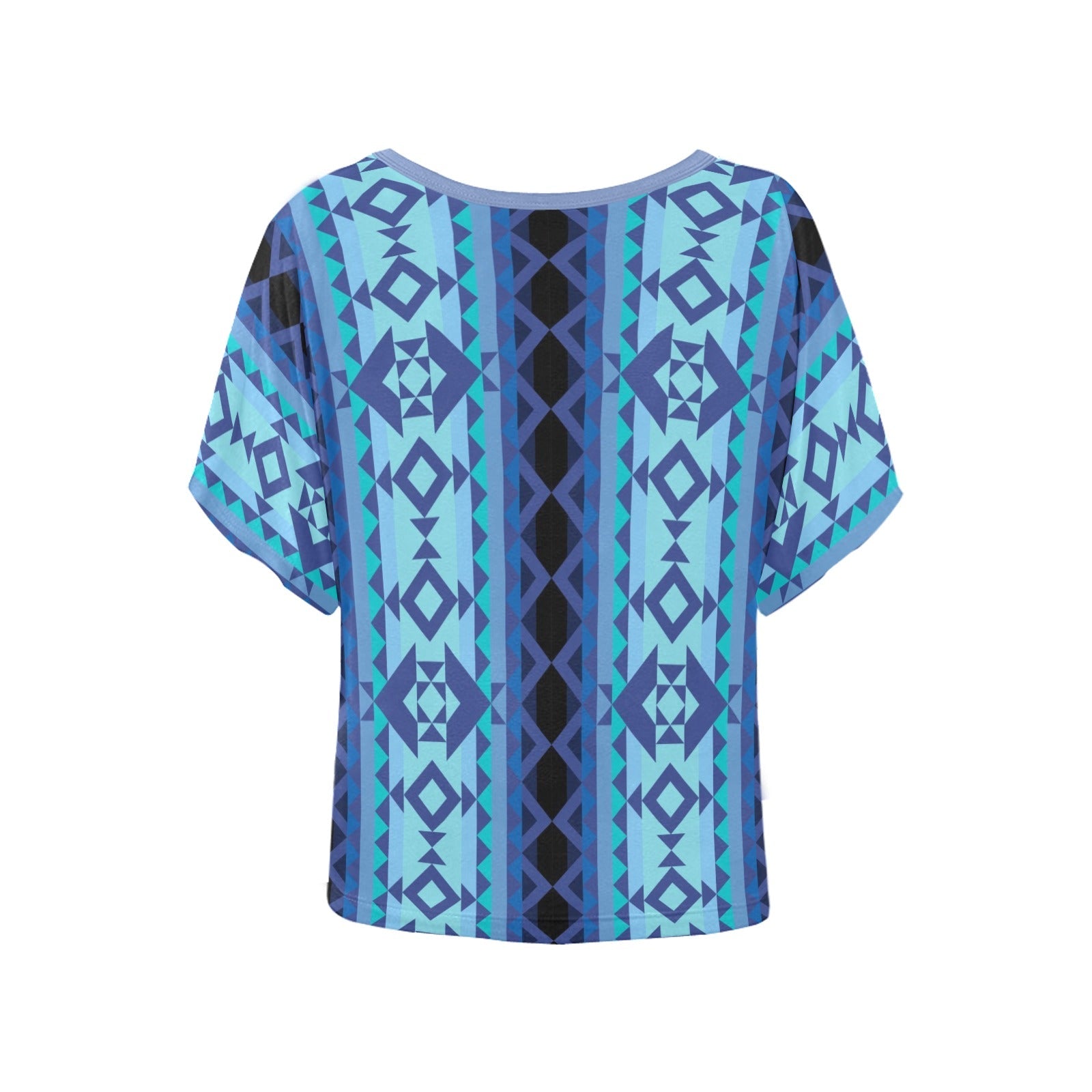 Tipi Women's Batwing-Sleeved Blouse T shirt (Model T44) Women's Batwing-Sleeved Blouse T shirt (T44) e-joyer