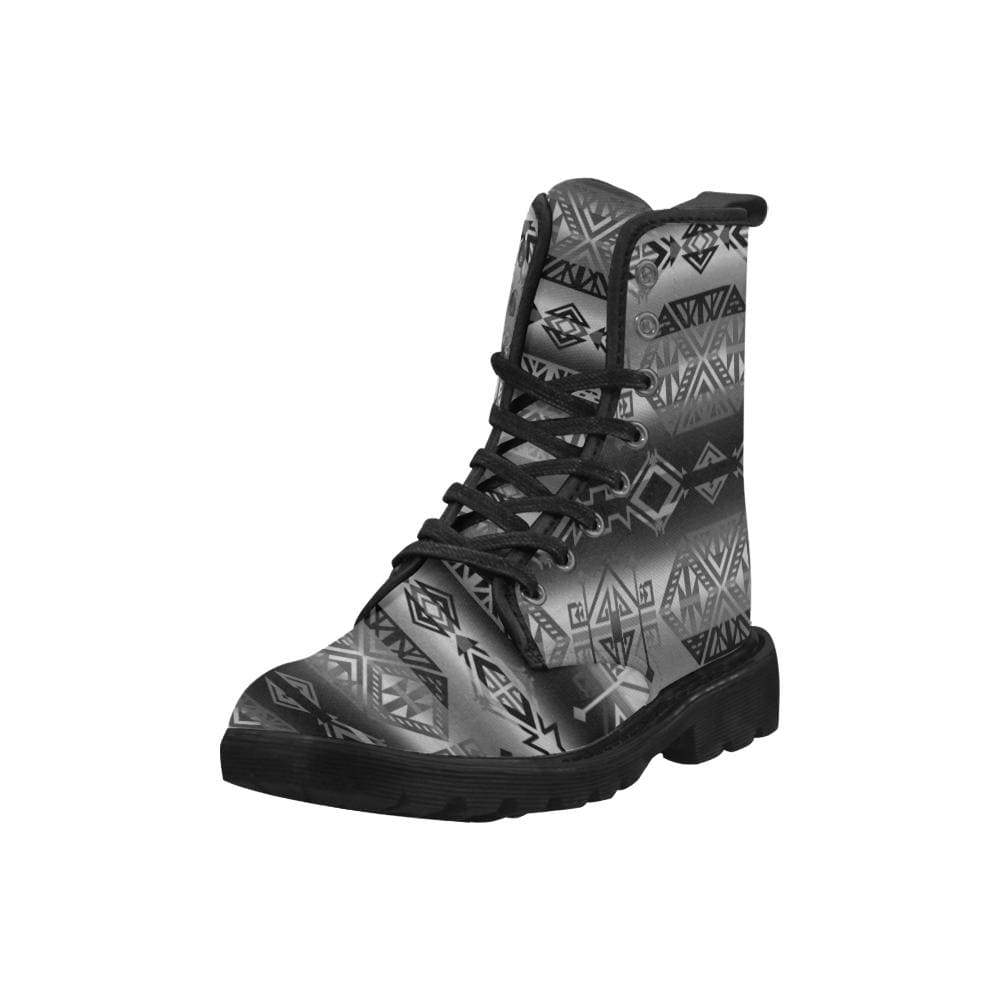 Trade Route Cave Boots for Men (Black) (Model 1203H) Martin Boots for Men (Black) (1203H) e-joyer