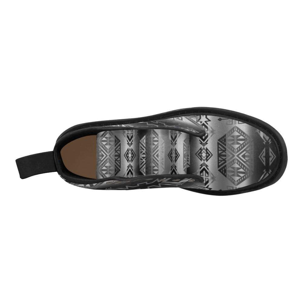 Trade Route Cave Boots for Men (Black) (Model 1203H) Martin Boots for Men (Black) (1203H) e-joyer