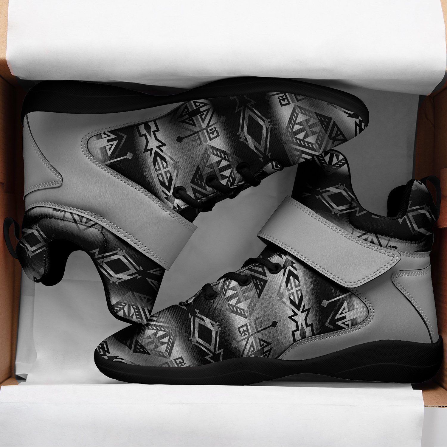 Trade Route Cave Ipottaa Basketball / Sport High Top Shoes - Black Sole 49 Dzine