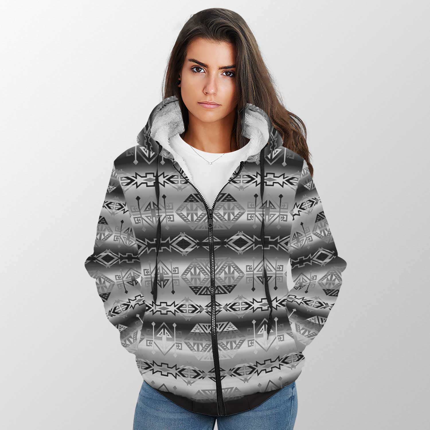 Trade Route Cave Sherpa Hoodie 49 Dzine