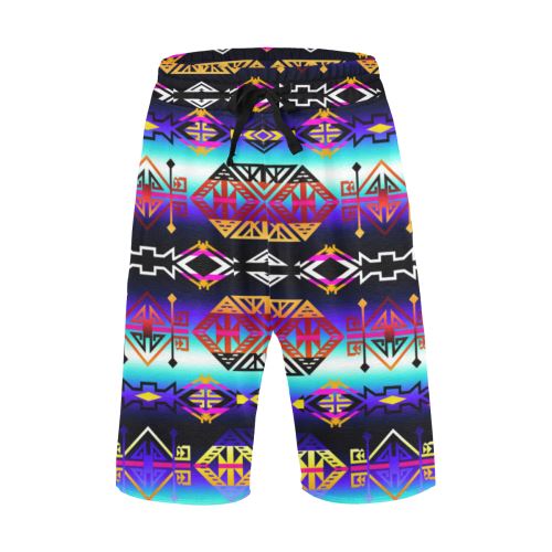 Trade Route Master Men's All Over Print Casual Shorts (Model L23) Men's Casual Shorts (L23) e-joyer