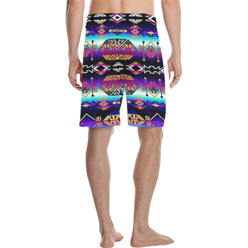 Trade Route Master Men's All Over Print Casual Shorts (Model L23) Men's Casual Shorts (L23) e-joyer