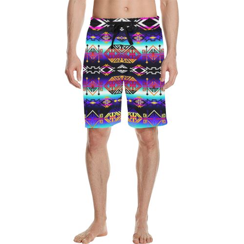 Trade Route Master Men's All Over Print Casual Shorts (Model L23) Men's Casual Shorts (L23) e-joyer
