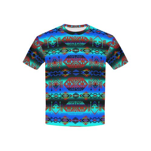 Trade Route Plains All Over Print T-shirt for Kid (USA Size) (Model T40) All Over Print T-shirt for Kid (T40) e-joyer