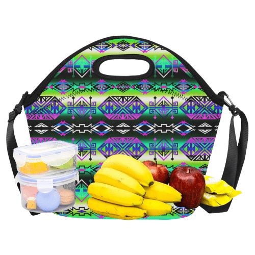 Trade Route South Neoprene Lunch Bag/Large (Model 1669) Neoprene Lunch Bag/Large (1669) e-joyer